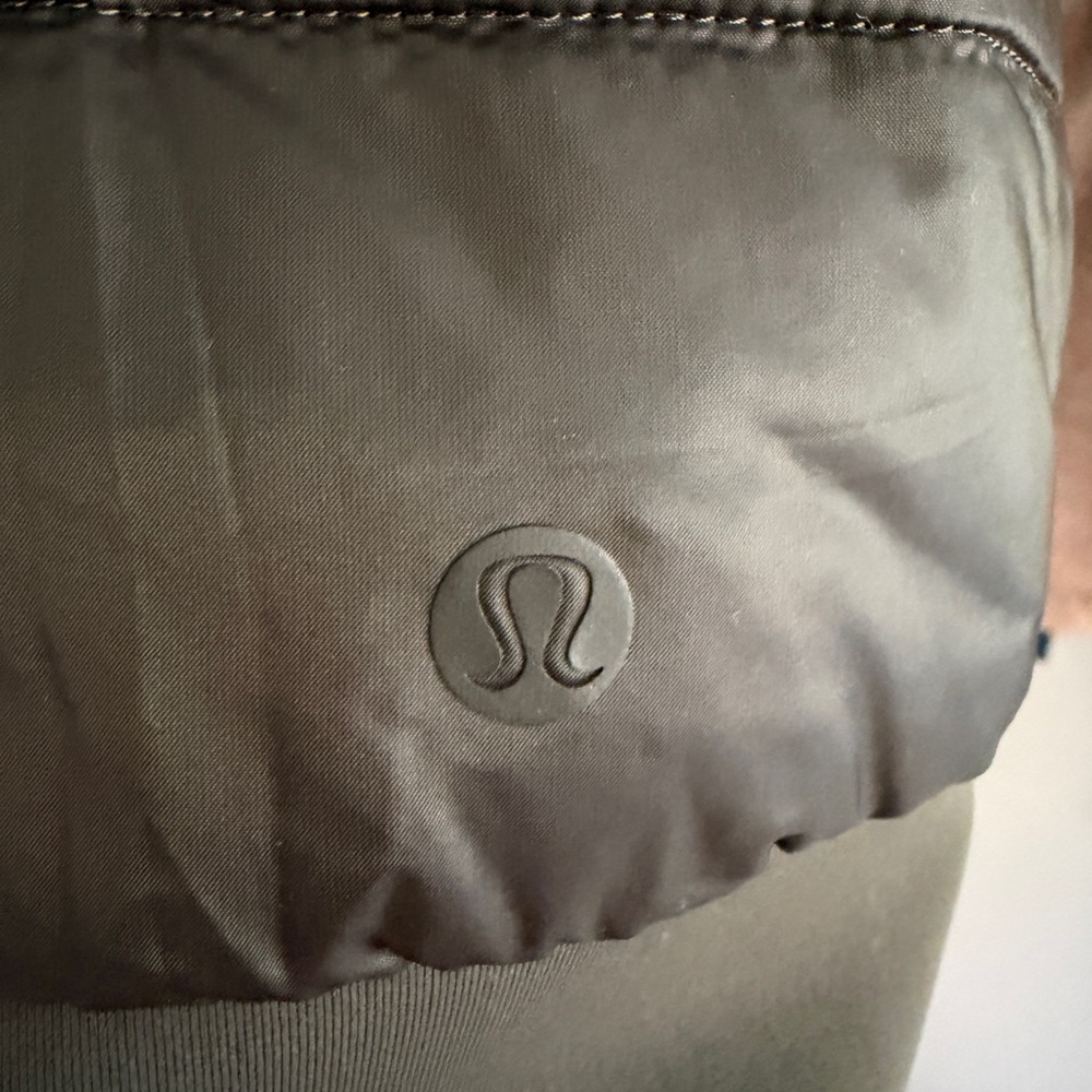 Lululemon Olive Bomber Jacket - Picture 6 of 11